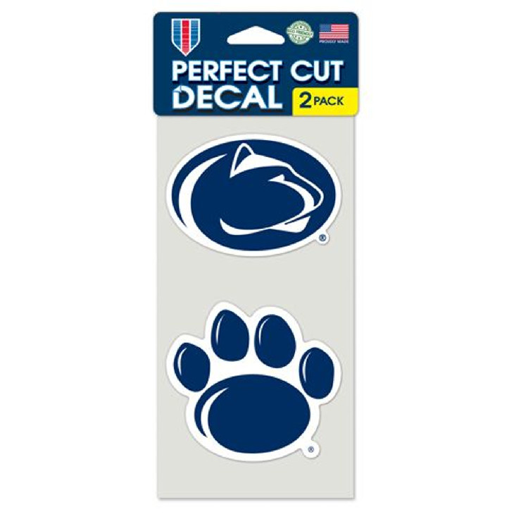 Penn State Nittany Lions Set of 2 Die Cut Decals