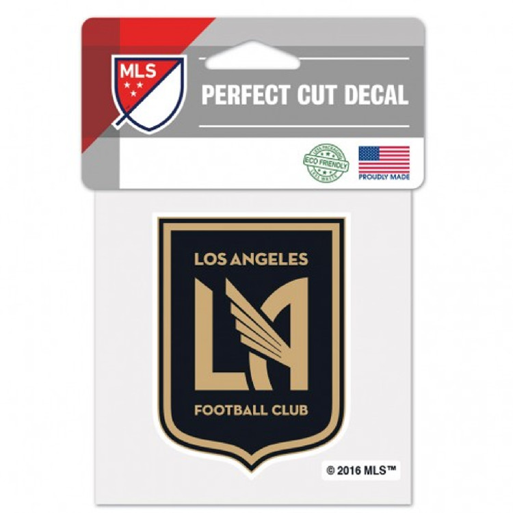 Los Angeles FC Decal 4x4 Perfect Cut Color