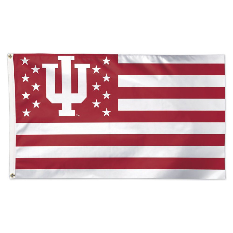 Indiana Hoosiers Flag 3x5 Americana Design