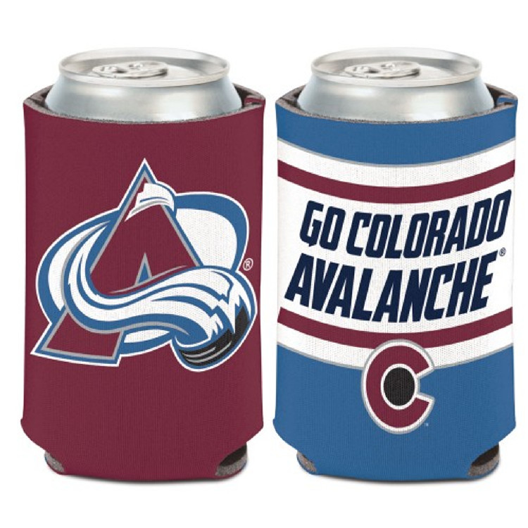 Colorado Avalanche Can Cooler Slogan Design