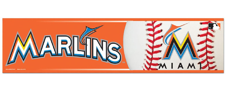 Miami Marlins Bumper Sticker