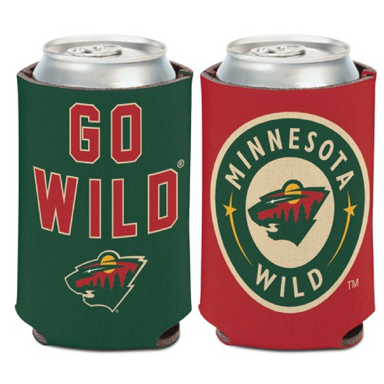 Minnesota Wild Can Cooler Slogan Design