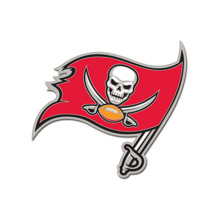 Tampa Bay Buccaneers Collector Pin Jewelry Card