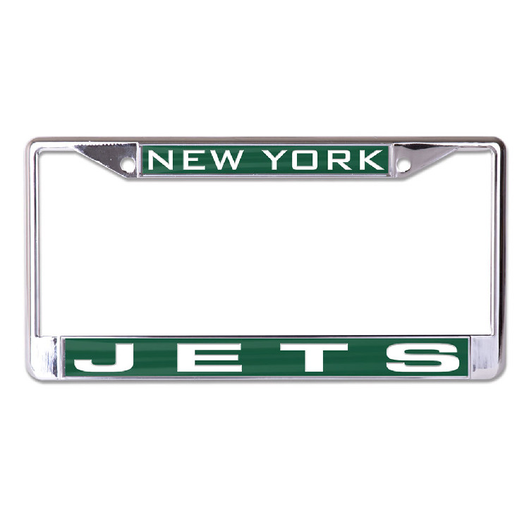 New York Jets License Plate Frame - Inlaid