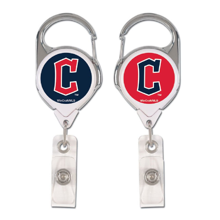 Cleveland Guardians Badge Holder Premium Retractable