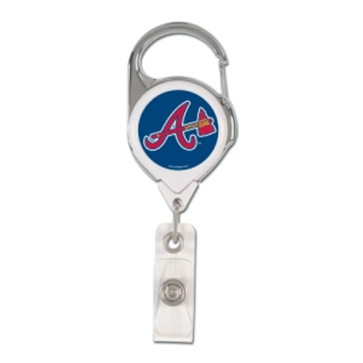 Atlanta Braves Retractable Premium Badge Holder