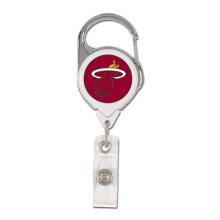 Miami Heat Retractable Premium Badge Holder