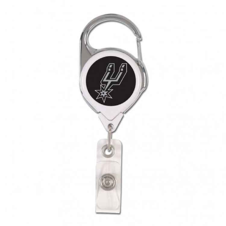 San Antonio Spurs Retractable Premium Badge Holder