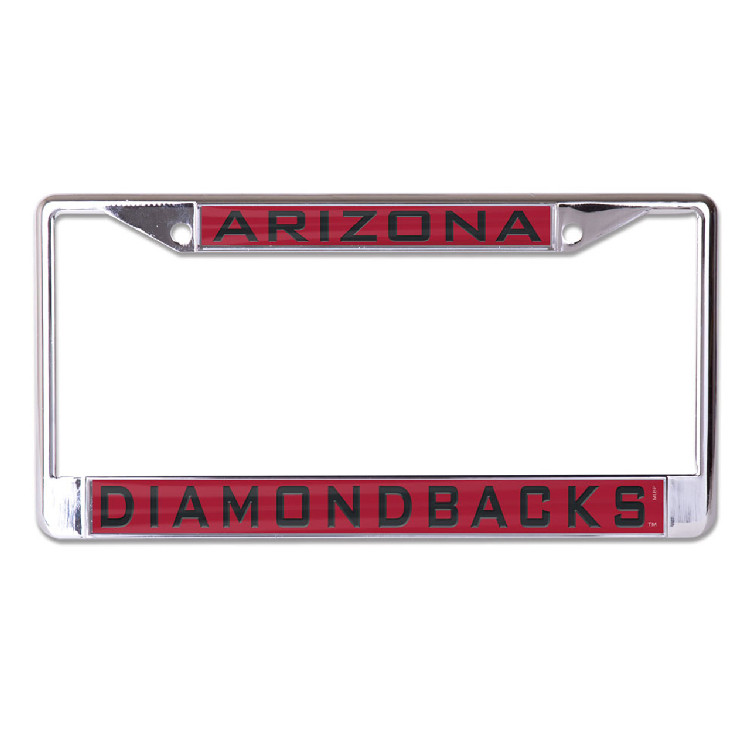 Arizona Diamondbacks License Plate Frame - Inlaid