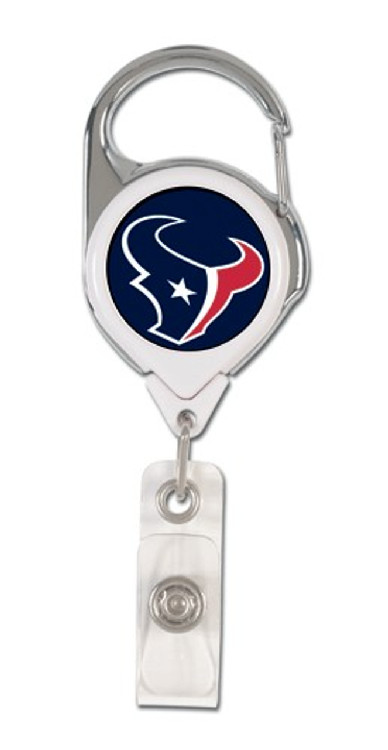 Houston Texans Retractable Premium Badge Holder