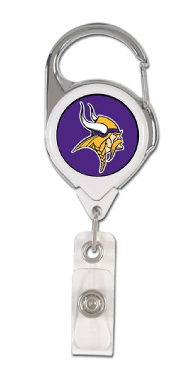 Minnesota Vikings Retractable Premium Badge Holder