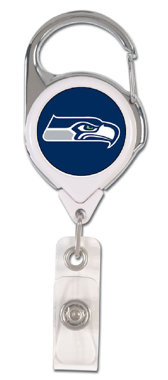 Seattle Seahawks Retractable Premium Badge Holder