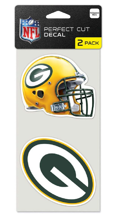 Green Bay Packers Set of 2 Die Cut Decals