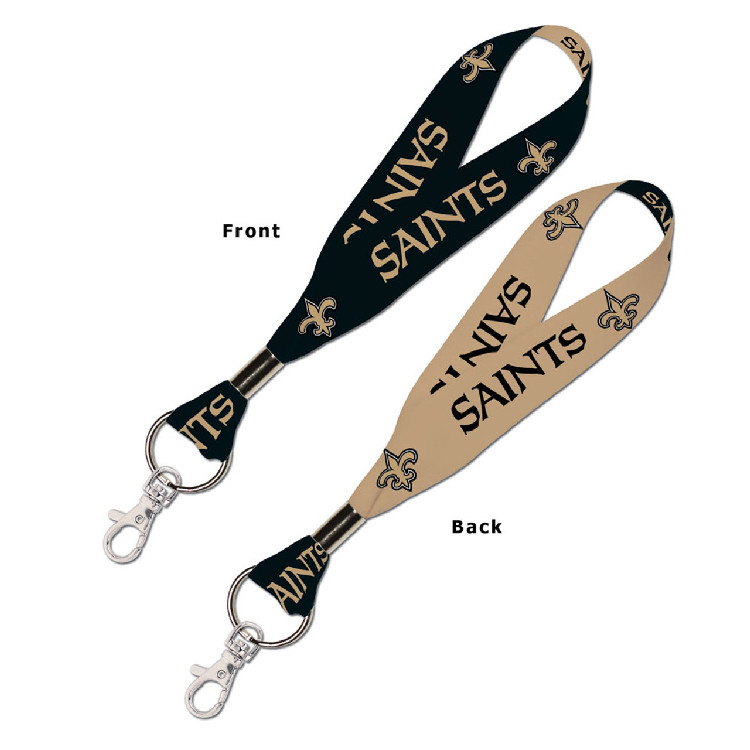 New Orleans Saints Key Strap 1 Inch