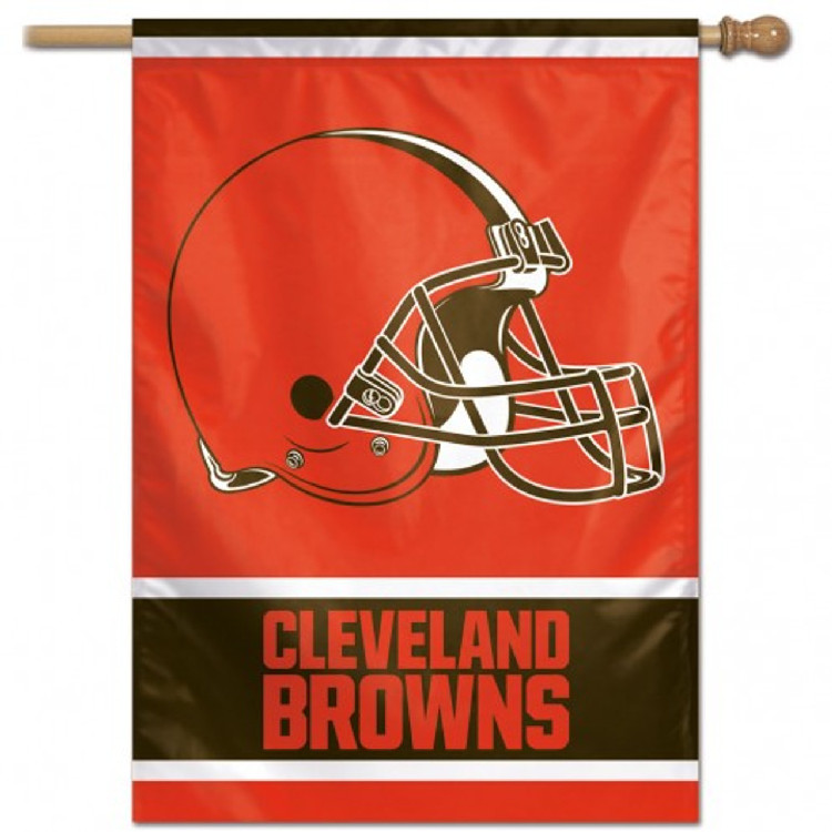 Cleveland Browns Banner 28x40 Vertical