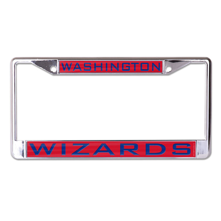 Washington Wizards License Plate Frame - Inlaid