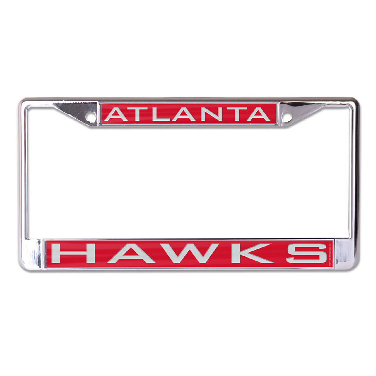 Atlanta Hawks License Plate Frame - Inlaid