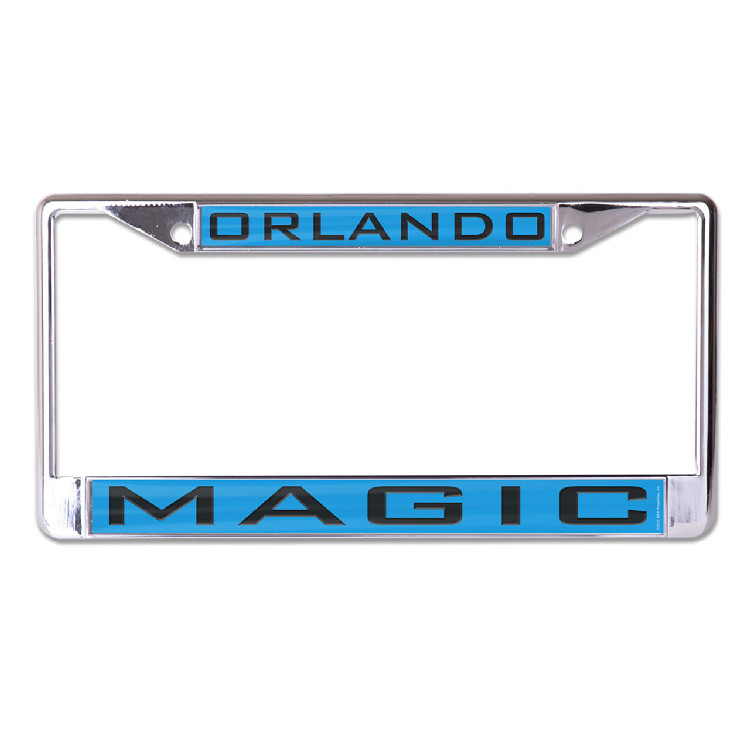 Orlando Magic License Plate Frame - Inlaid