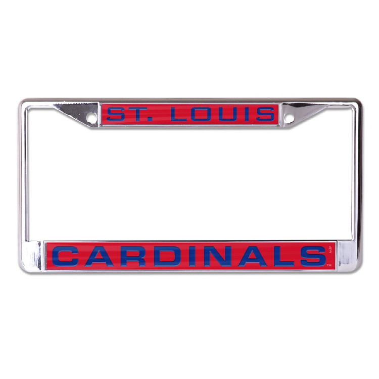 St. Louis Cardinals License Plate Frame - Inlaid