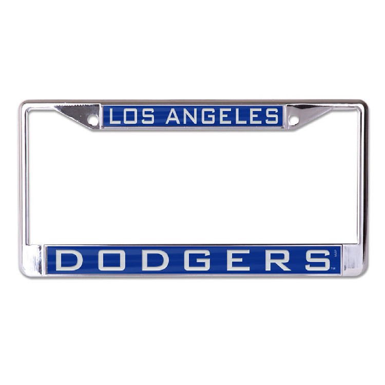 Los Angeles Dodgers License Plate Frame - Inlaid