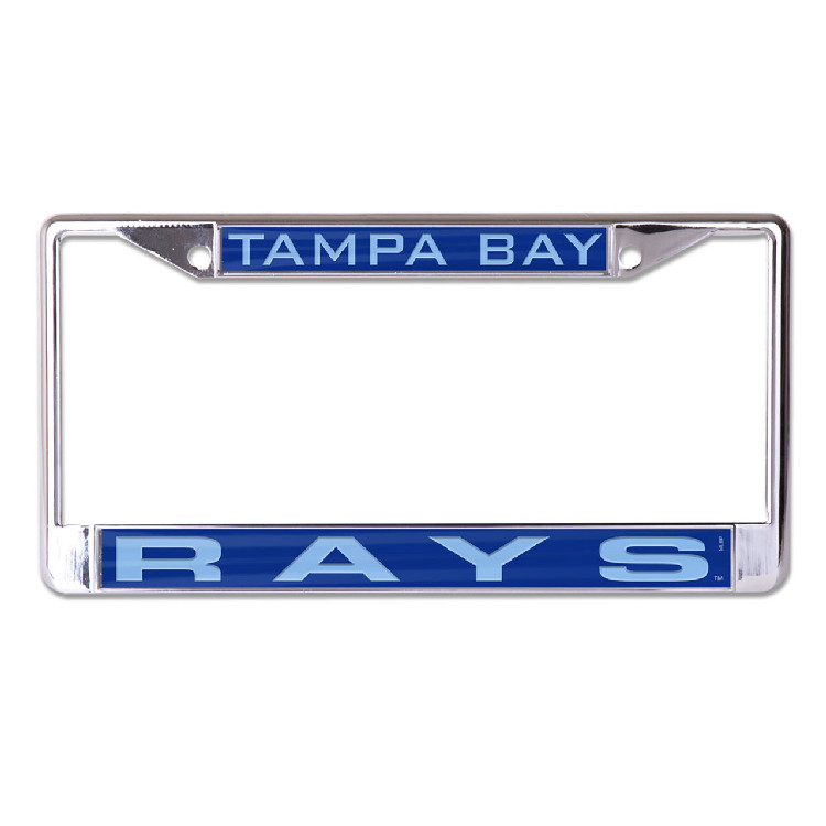 Tampa Bay Rays License Plate Frame - Inlaid