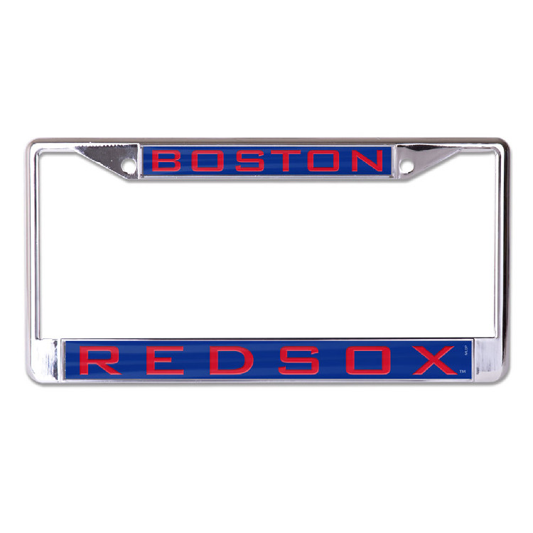 Boston Red Sox License Plate Frame - Inlaid