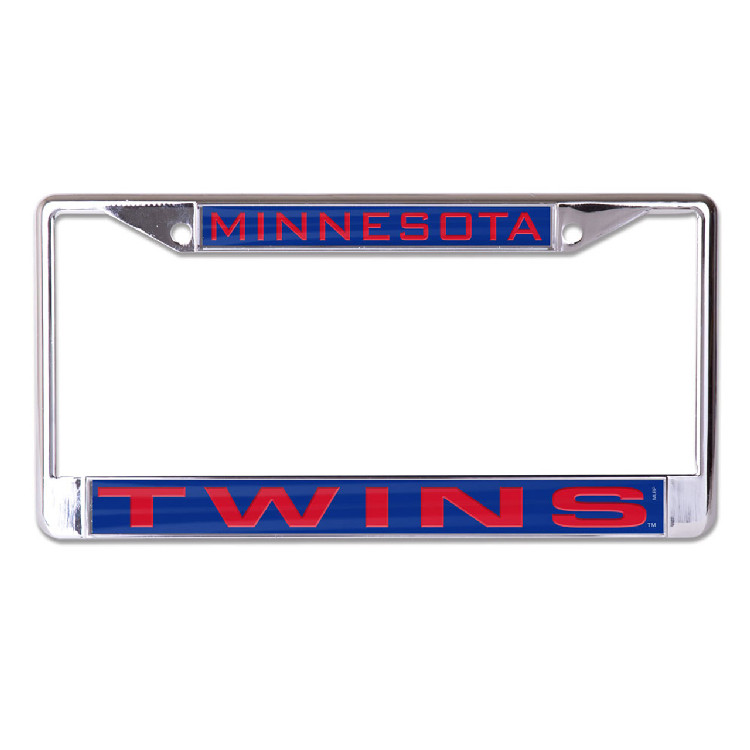 Minnesota Twins License Plate Frame - Inlaid