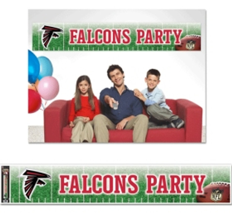 Atlanta Falcons Banner 12x65 Party Style CO