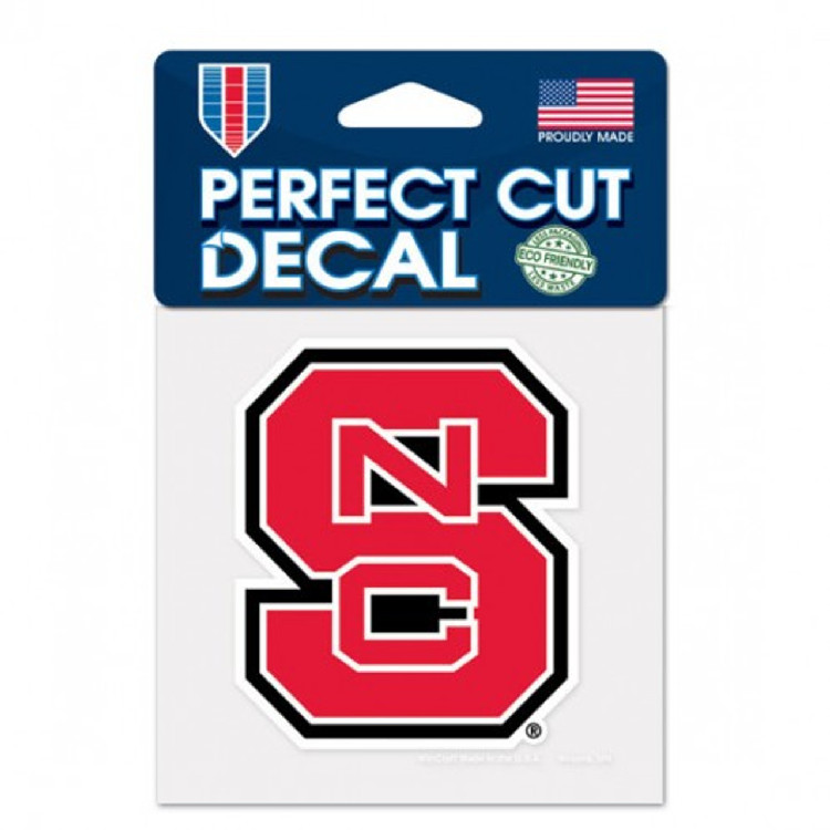 North Carolina State Wolfpack Decal 4x4 Perfect Cut Color