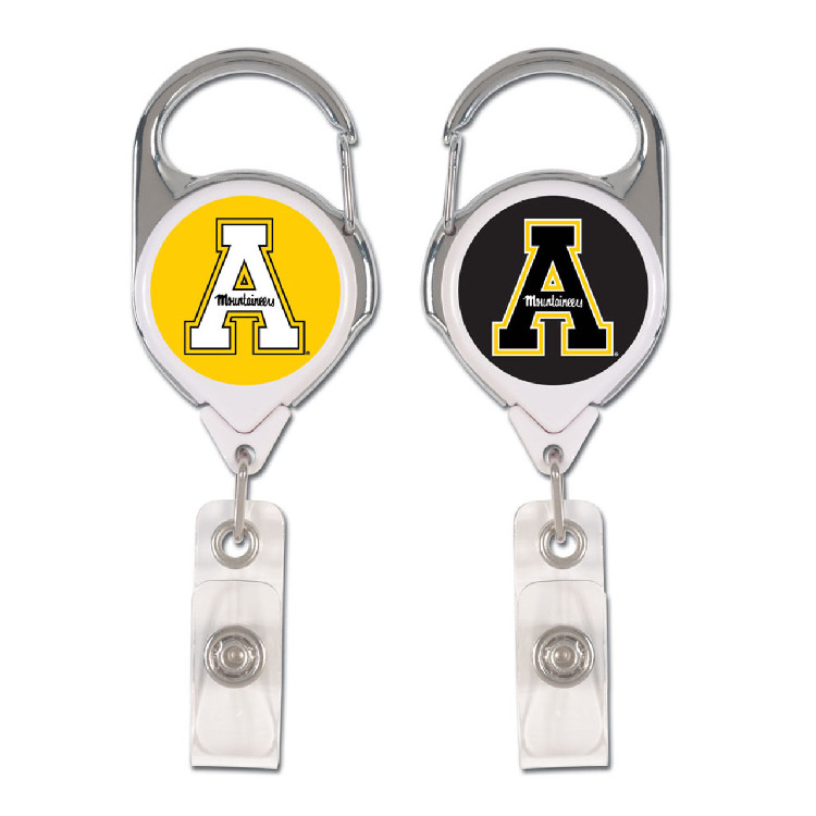 Appalachian State Mountaineers Badge Holder Premium Retractable