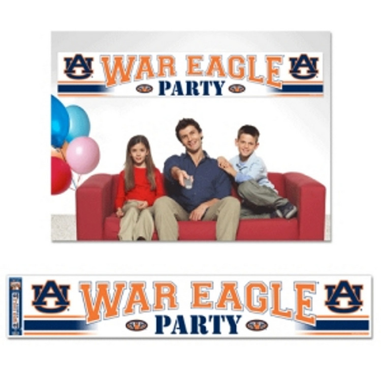 Auburn Tigers Banner 12x65 Party Style CO