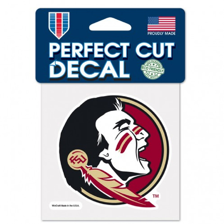 Florida State Seminoles Decal 4x4 Perfect Cut Color