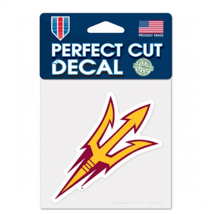 Arizona State Sun Devils Decal 4x4 Perfect Cut Color