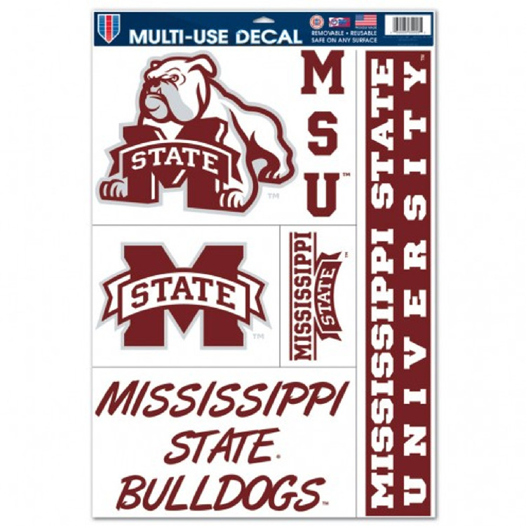 Mississippi State Bulldogs Decal 11x17 Ultra