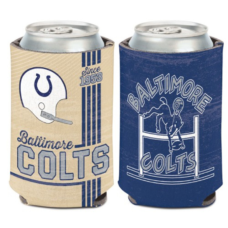 Indianapolis Colts Can Cooler Vintage Design