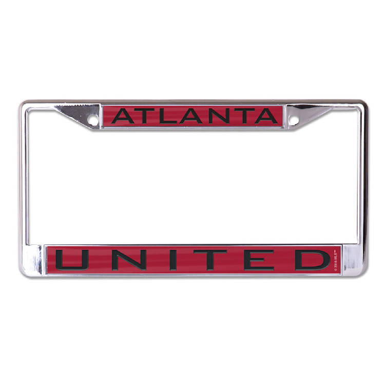 Atlanta United Football Club License Plate Frame - Inlaid