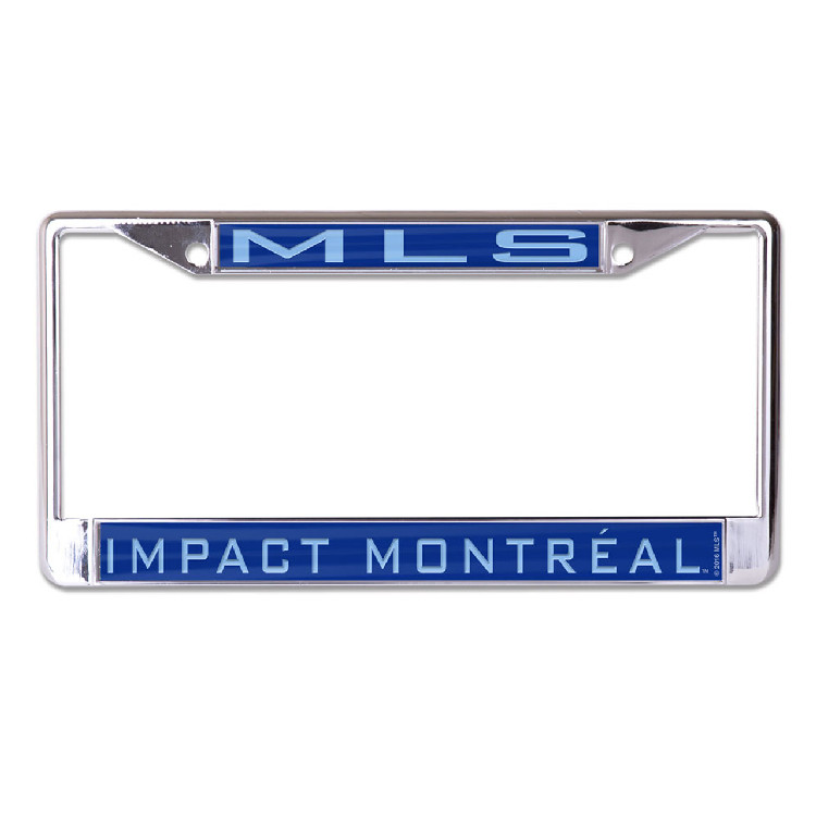 Montreal Impact License Plate Frame - Inlaid