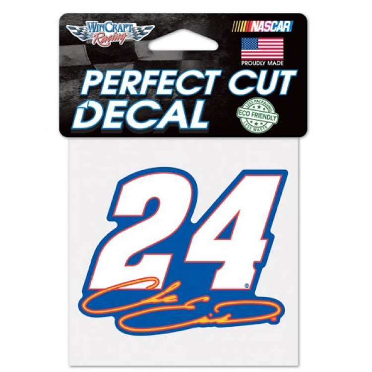 Chase Elliot Decal 4x4 Perfect Cut Color