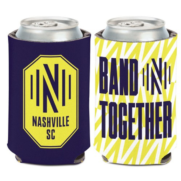 Nashville SC Can Cooler Slogan Design