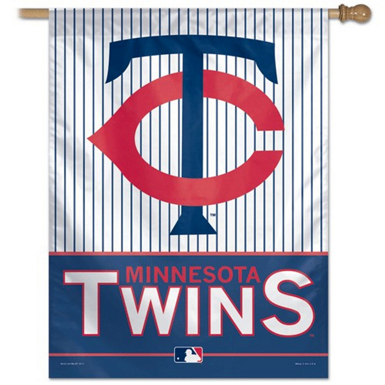 Minnesota Twins Banner 28x40 Vertical