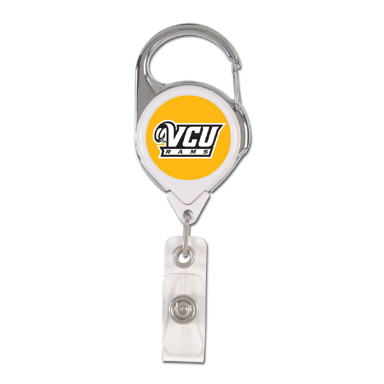 VCU Rams Badge Holder Premium Retractable