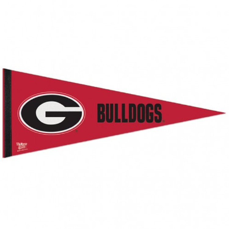 Georgia Bulldogs Pennant 12x30 Premium Style