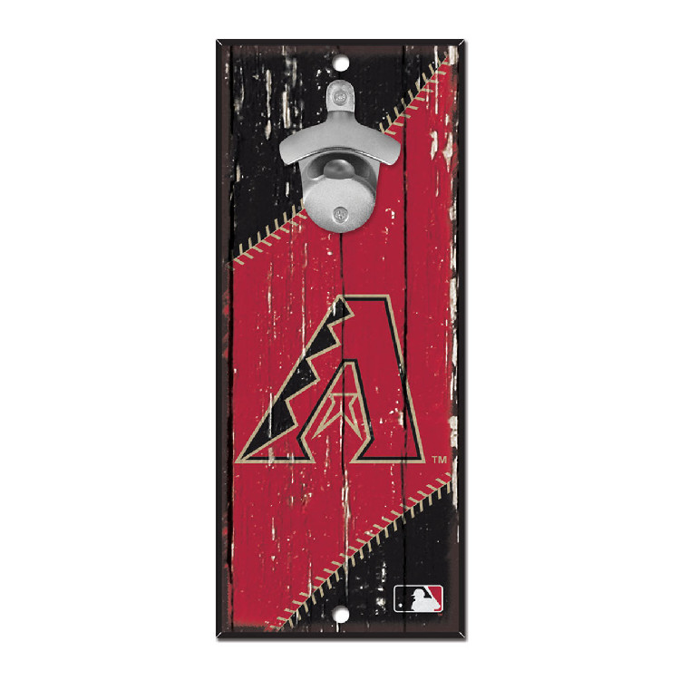 Arizona Diamondbacks Sign Wood 5x11 Bottle Opener