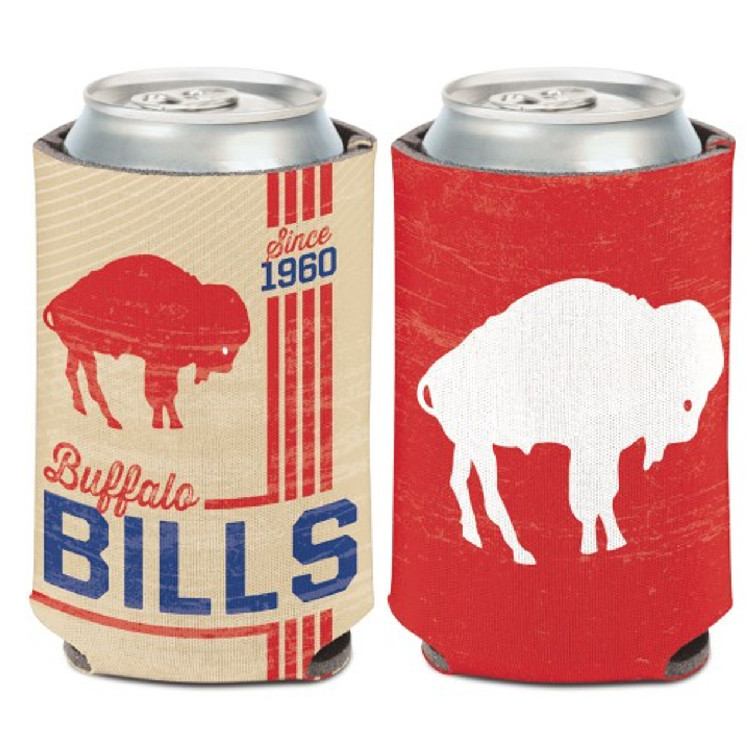 Buffalo Bills Can Cooler Vintage Design