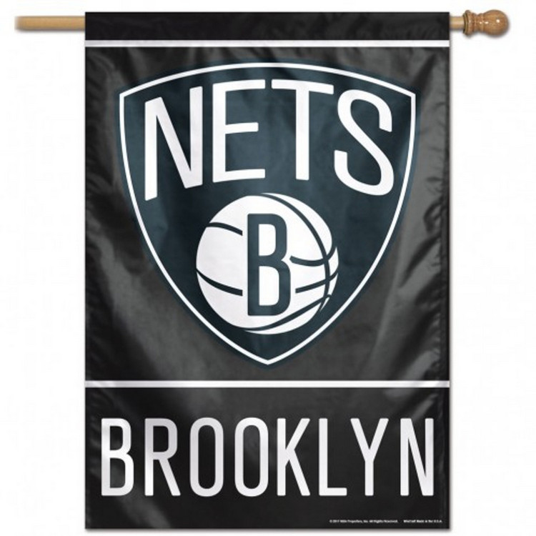 Brooklyn Nets Banner 28x40 Vertical