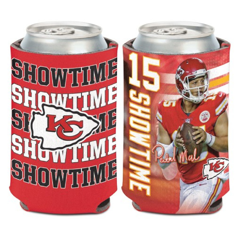 Kansas City Chiefs Can Cooler Patrick Mahomes Showtime Design