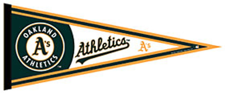 Oakland Athletics Pennant