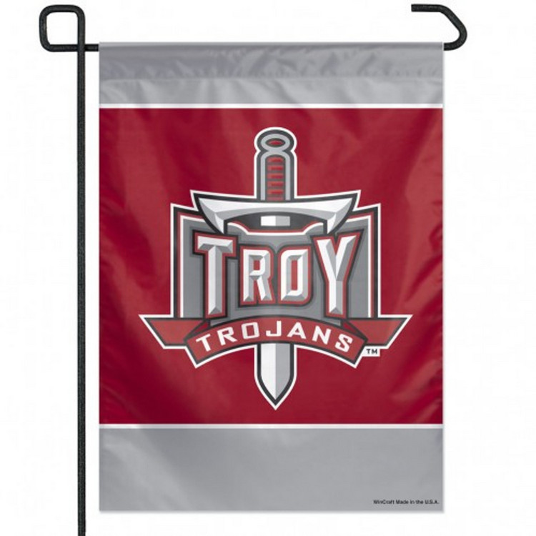 Troy Trojans Garden Flag 11x15
