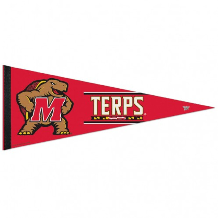 Maryland Terrapins Pennant 12x30 Premium Style