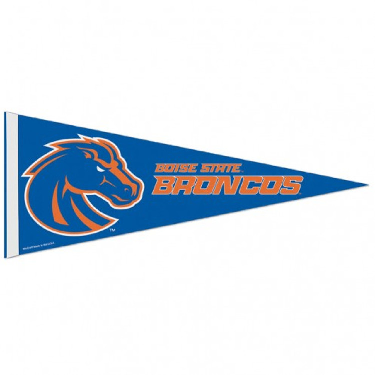 Boise State Broncos Pennant 12x30 Premium Style